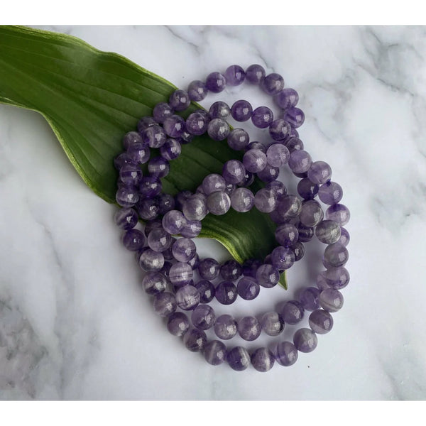 Chevron Amethyst Bracelet - Divine Clarity