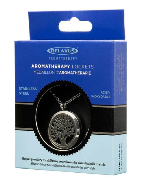 Aromatherapy Tree of Life Locket Necklace - Divine Clarity