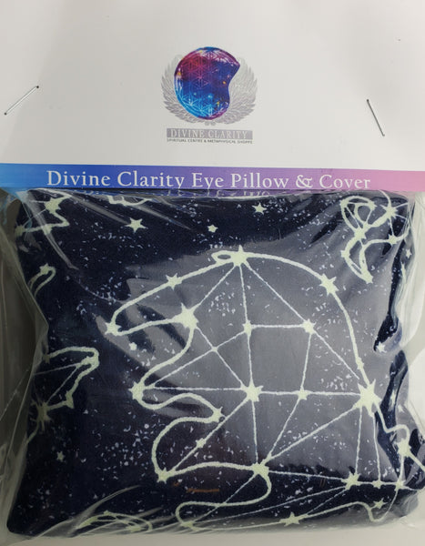 Eye Pillow - Astronomy/Stars Glow in the Dark Cover - Divine Clarity