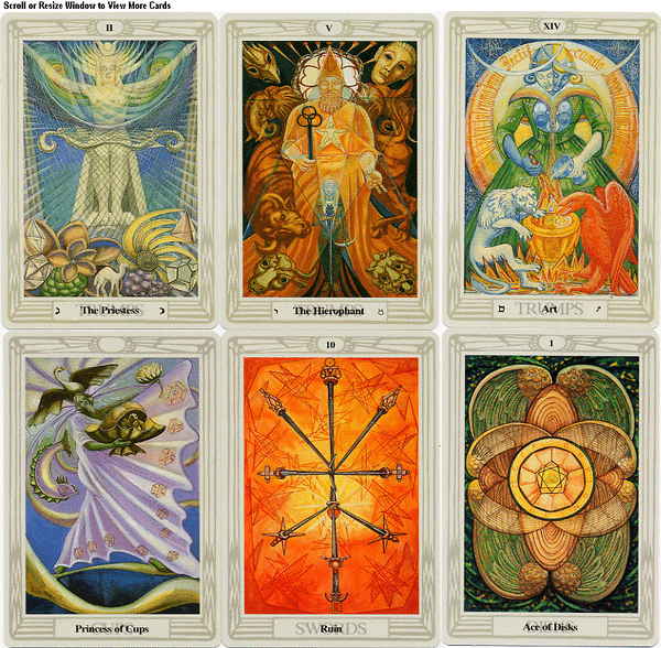Thoth Tarot Deck - Divine Clarity