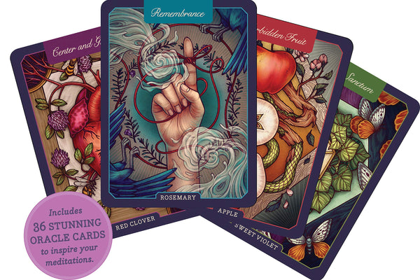 The Illustrated Crystallary Oracle Cards - Divine Clarity