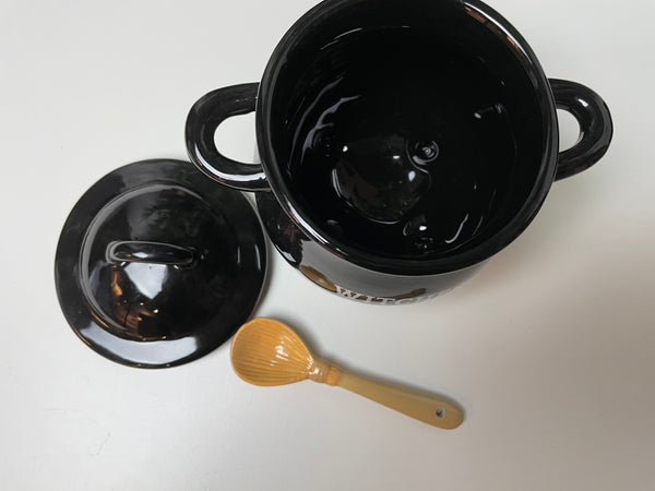 Witches Soup Bowl with Broom Spoon - Divine Clarity