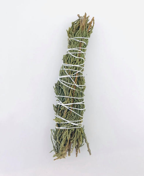 Organic Juniper Smudge Stick 6" - Divine Clarity