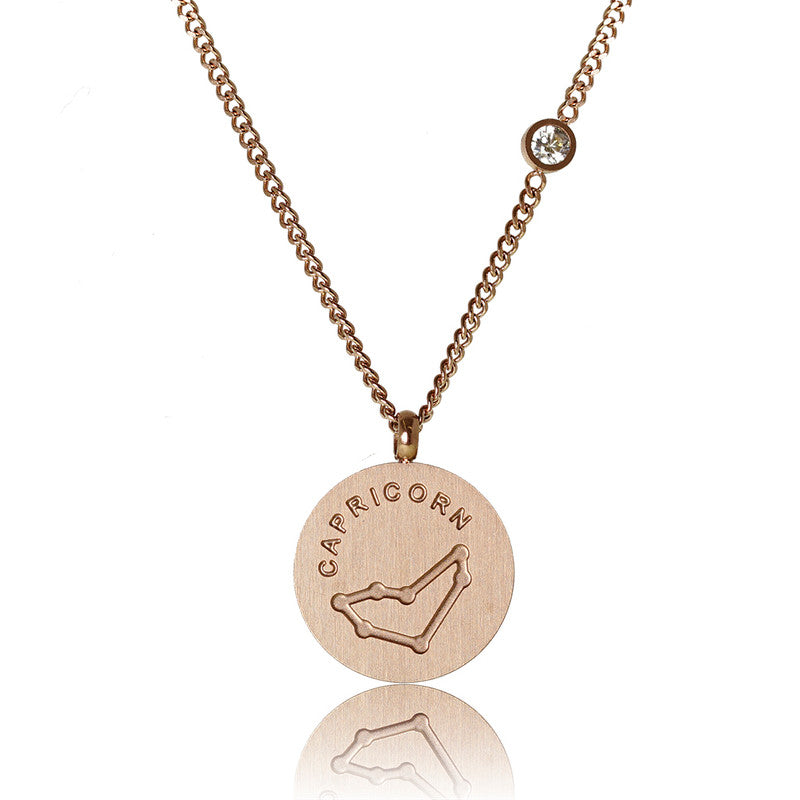 Capricorn Constellation Necklace Divine Clarity