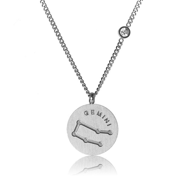 Gemini Constellation Necklace - Divine Clarity