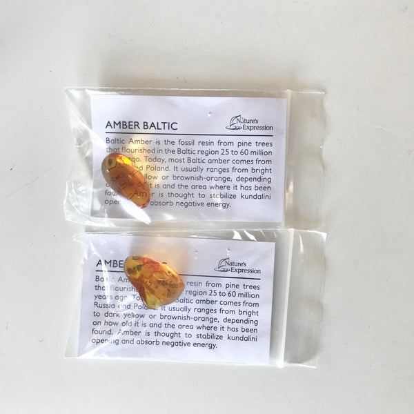 Baltic Amber Tumbled - Divine Clarity