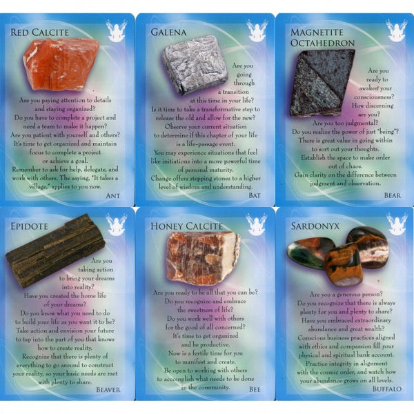 The Animal Allies and Gemstone Guardians Cards - Divine Clarity