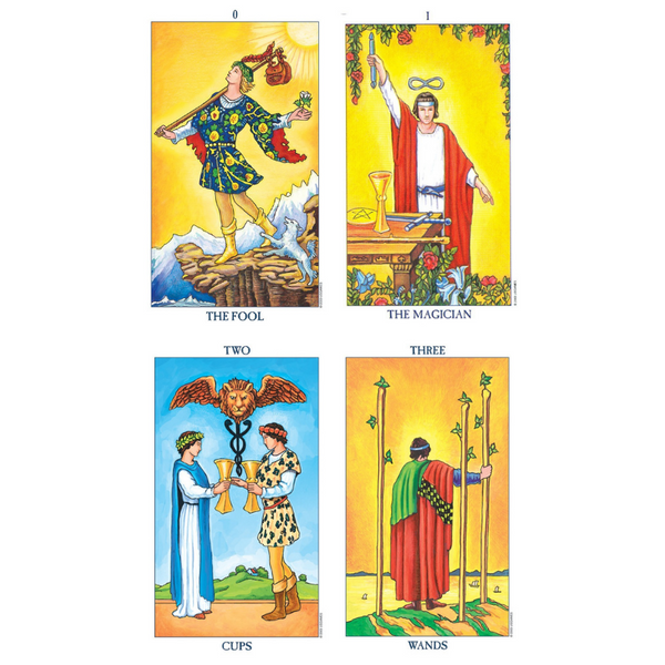 Exploring Tarot Using Radiant Rider Waite Set - Divine Clarity
