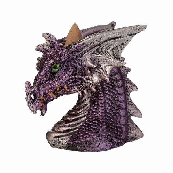Dragon Bust Backflow Incense Burner - Divine Clarity