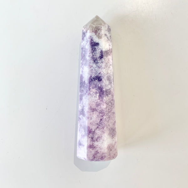 Lepidolite Obelisk - Divine Clarity