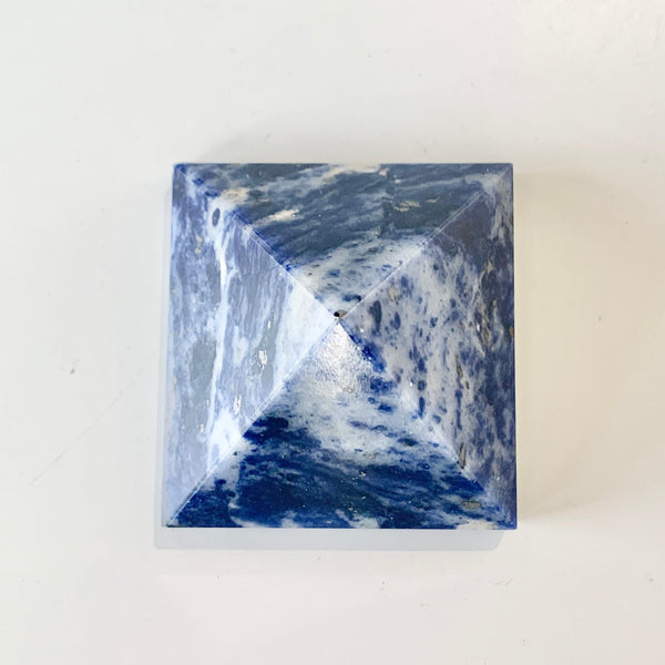Sodalite Pyramid - Divine Clarity