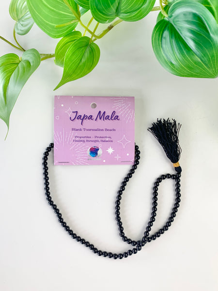 Japa Mala Bead Necklace - Various Bead Options - Divine Clarity