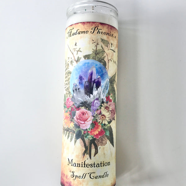 Manifestation 7 Day Pillar Candle - Madame Phoenix - Divine Clarity