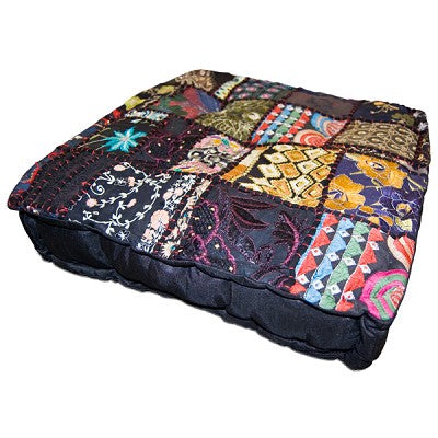 Square Khambadia Meditation Pillow - Divine Clarity