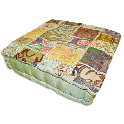 Square Khambadia Meditation Pillow - Divine Clarity