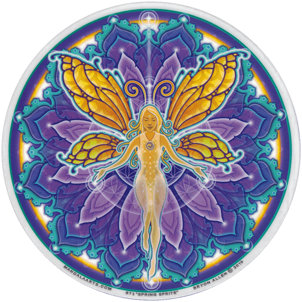 Window Sticker: Spring Fairy - Divine Clarity