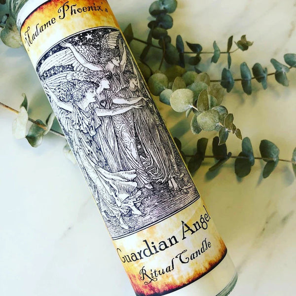 Guardian Angel 7 Day Pillar Candle - Madame Phoenix - Divine Clarity