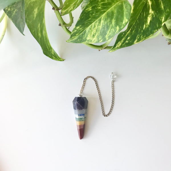 Chakra Bonded Pendulum - Divine Clarity