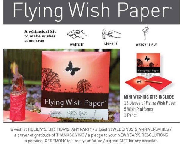 Large Flying Wish Kit - Pink Butterfly - Divine Clarity
