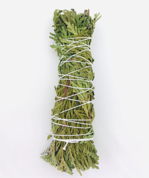 Organic Cedar Smudge Stick 6" - Divine Clarity
