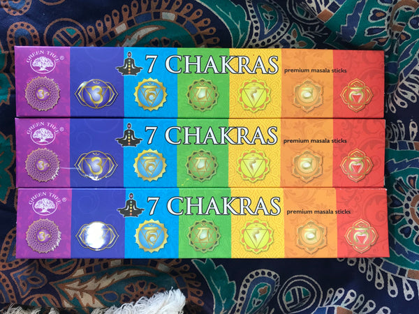 7 Chakras Incense Sticks - Divine Clarity