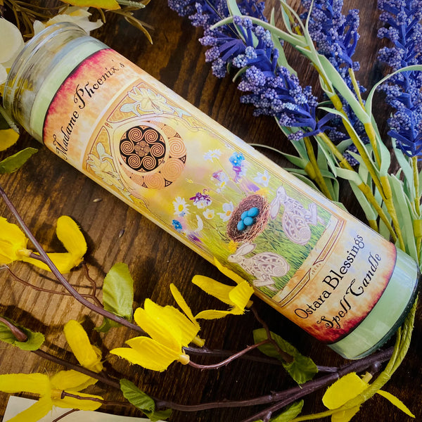 Spring Blessing Ostara 7 Days Candle - Madame Phoenix - Divine Clarity