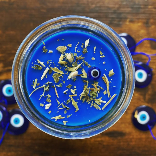 Evil Eye 7 Day Pillar Candle - Madame Phoenix - Divine Clarity