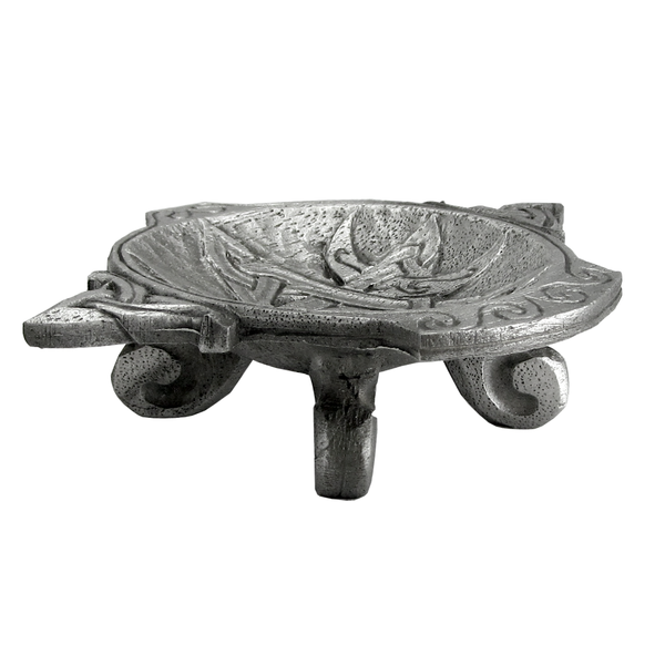 Moon Phase Pewter Offering Bowl - Divine Clarity