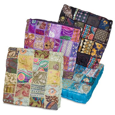 Square Khambadia Meditation Pillow - Divine Clarity