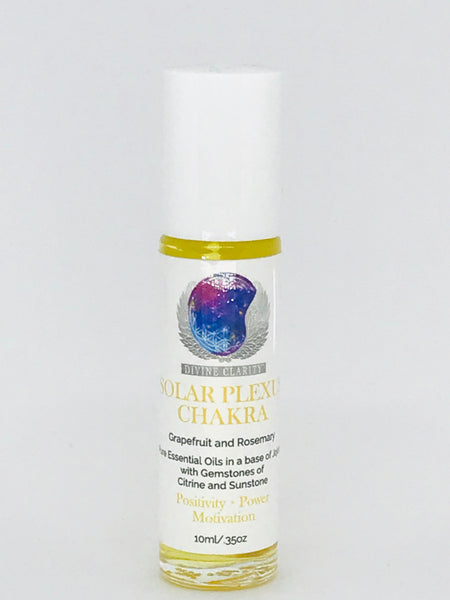 Solar Plexus Chakra Vibrational Essence Roll On - Divine Clarity