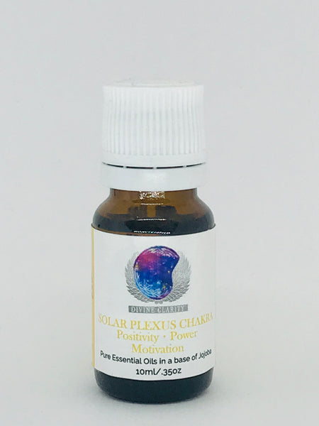 Solar Plexus Chakra Vibrational Essence Oil - Divine Clarity