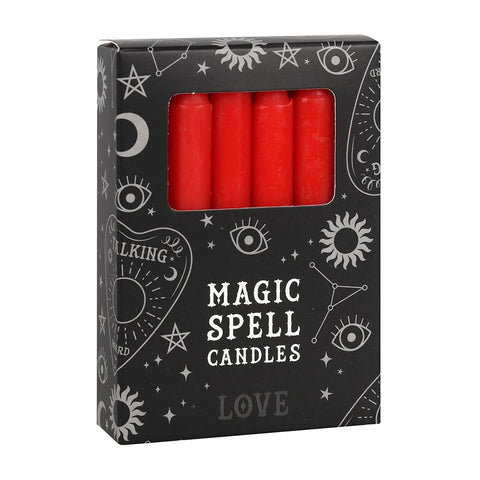 Red Love Magic Spell Candles - Pack of 12