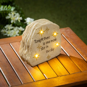 Solar Sentimental Memorial Garden Statue