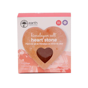 Himalayan Salt Heart Stone - Divine Clarity