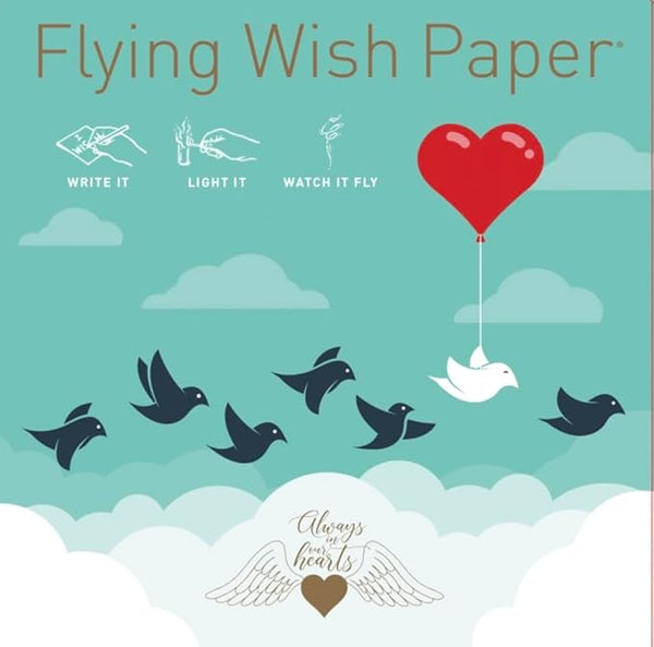 Flying Wish Paper Kit - Always in our Hearts