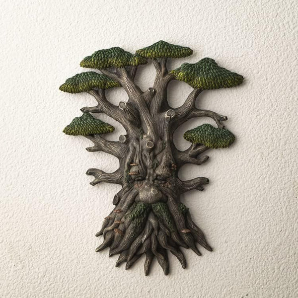 Green Man Wall Plaque - Divine Clarity