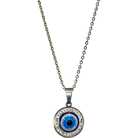 Evil Eye Necklace & Pendant with Gems - Divine Clarity