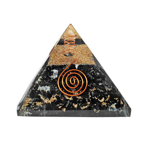 Black Tourmaline Orgone Pyramid - X-Large