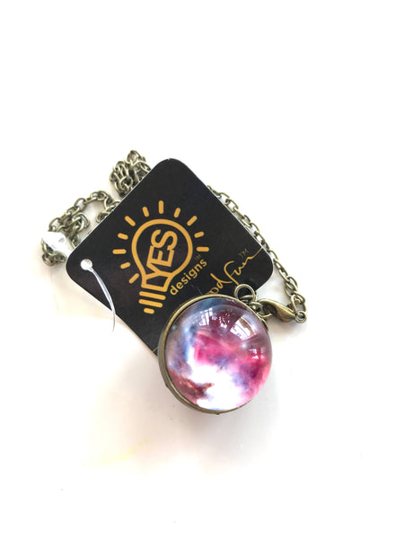 Galaxy Ball Necklace - Divine Clarity