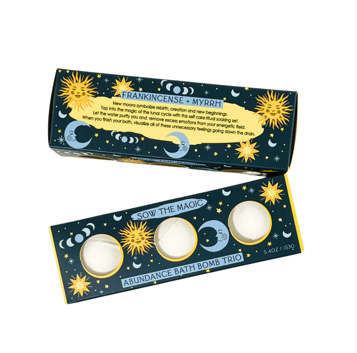 Bath Bomb Trio: Moon Phases - Abundance