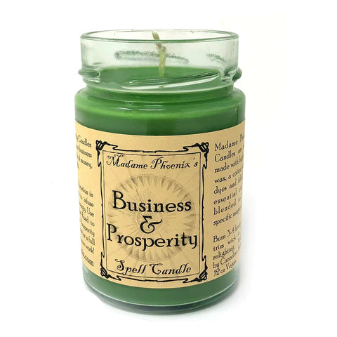Business Blessing & Prosperity 12oz Candle - Madame Phoenix