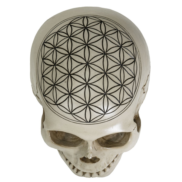 Sacred Geometry Skull - Flower of Life - Divine Clarity