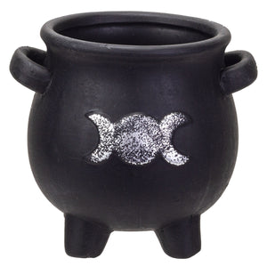 Triple Moon Cauldron Planter