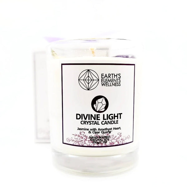 Crystal Candle: Divine Light - Divine Clarity