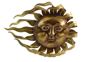 Metal Windy Sun Art