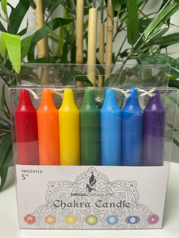 Chakra Meditation Candles - Chakra Set - Divine Clarity