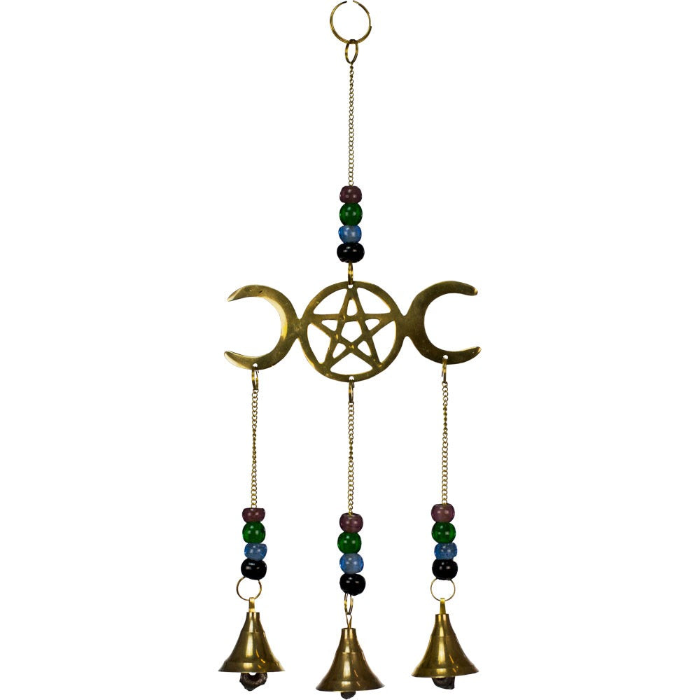 Triple Moon Hanging Bells - Divine Clarity