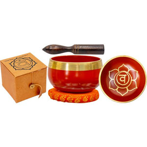 Sacral Chakra Singing Bowl Set 3" - Divine Clarity