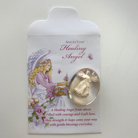 Healing Angel Pocket Stone - Divine Clarity
