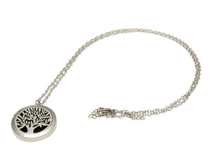 Aromatherapy Tree of Life Locket Necklace